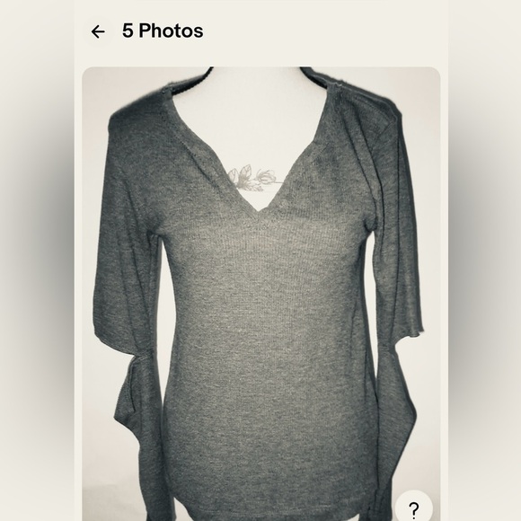 Joes Jeans Collection Slit Elbow M Dark Gray olive green Thermal size xs - Picture 1 of 4